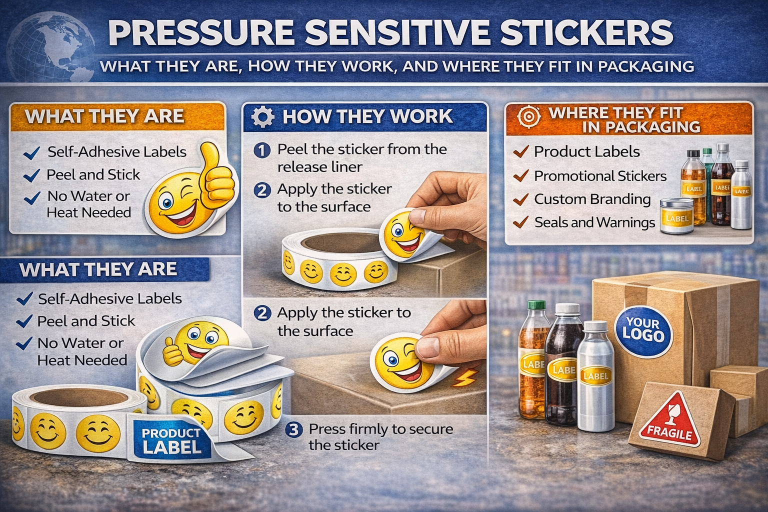Study Pressure Sticker Pressure Sensitive Stickers: What They Are, How They Work, and Where ...