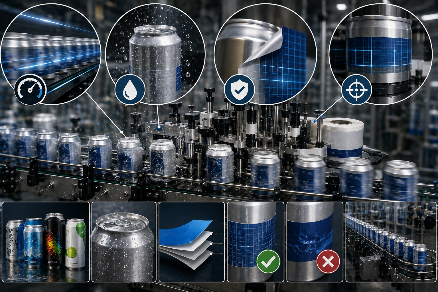 Can Labeling Questions: High-Speed Cans, Moisture, Adhesion, and Wrap ...